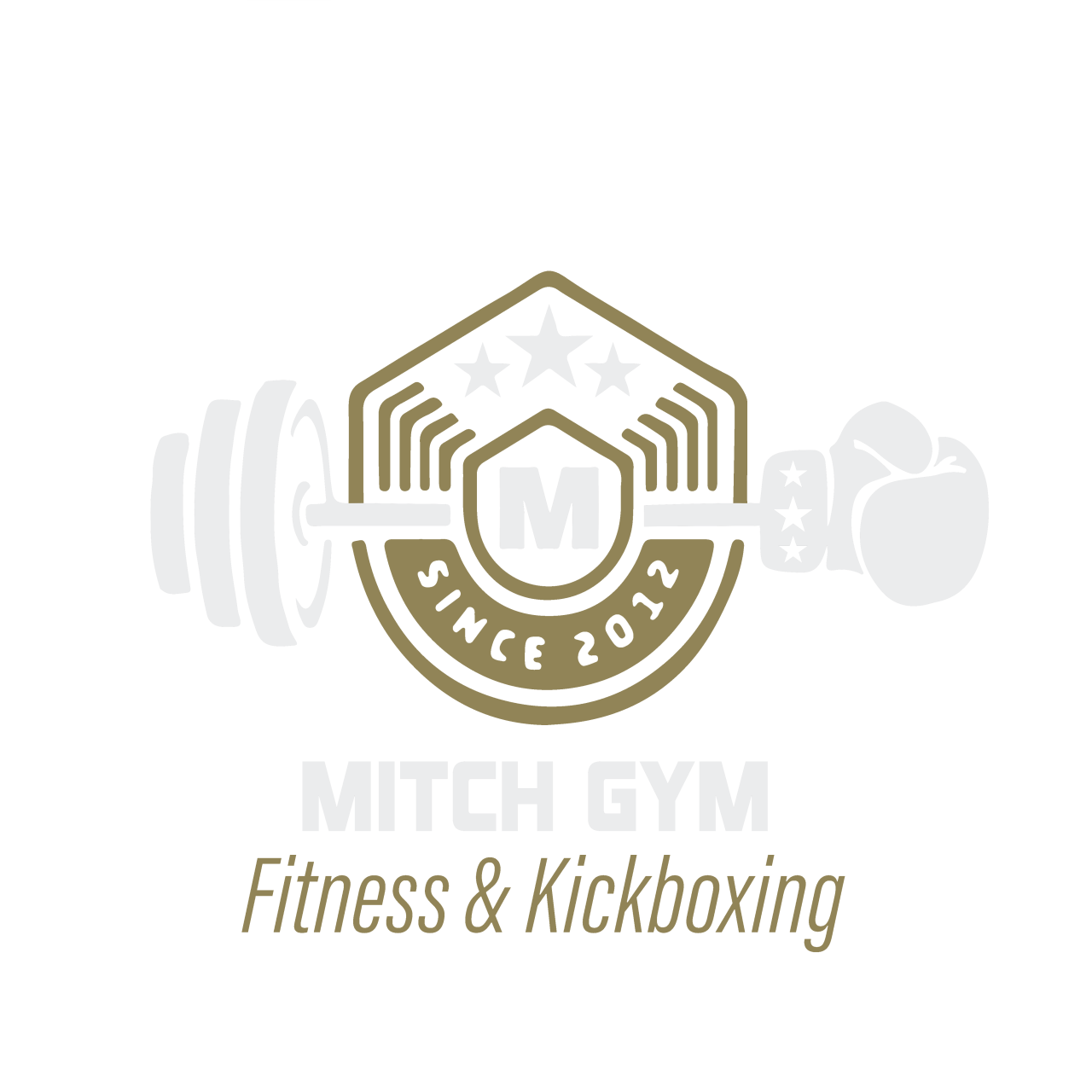 Nieuw logo mitch gym PNG